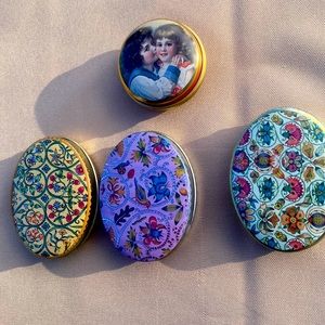 Miniature Tins-Lot of 4